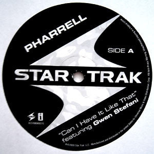 Pharrell Williams Featuring Gwen Stefani : Can I Have It Like That (12")