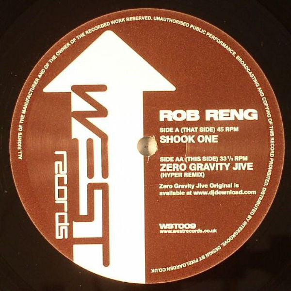 Rob Reng : Shook One / Zero Gravity Jive (Hyper Remix) (12")