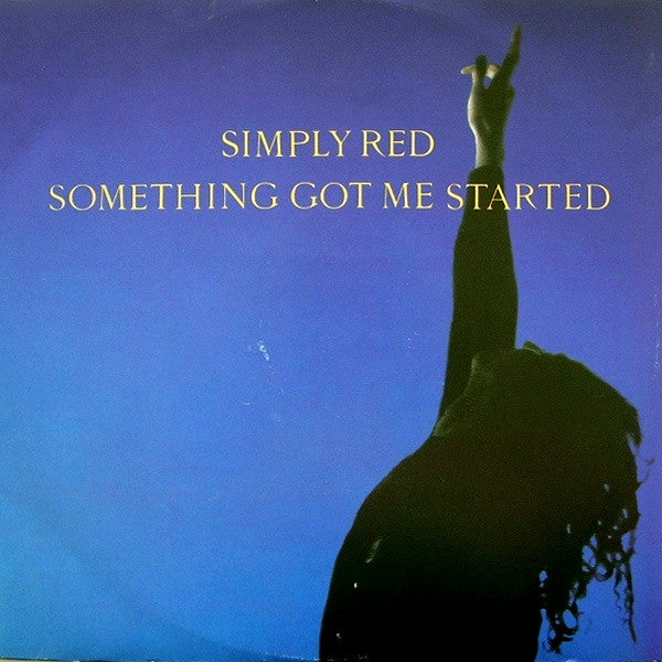 Simply Red : Something Got Me Started (12", Maxi)