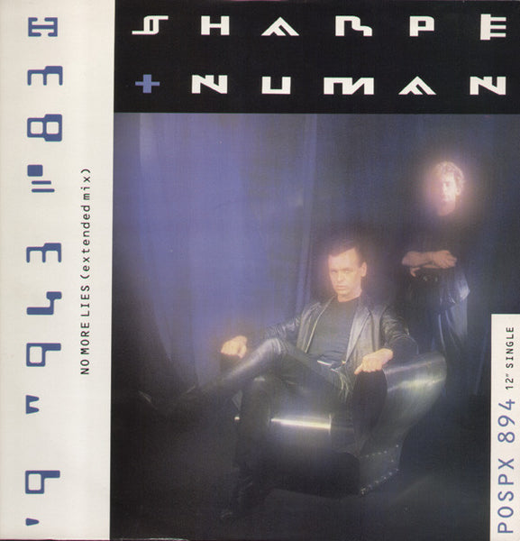 Sharpe & Numan : No More Lies (Extended Mix) (12", Single)
