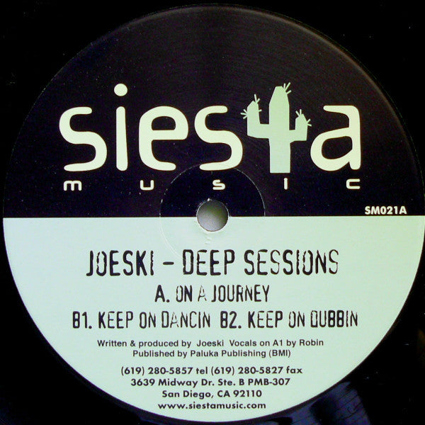 Joeski : Deep Sessions EP (12", EP)