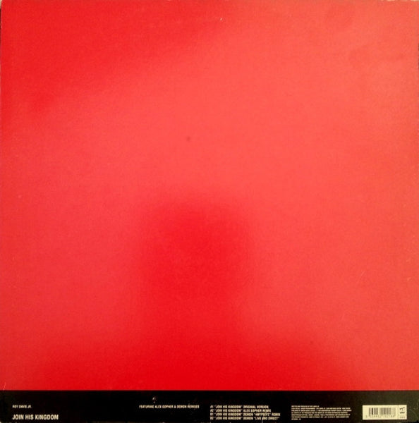 Roy Davis Jr. : Join His Kingdom (12")