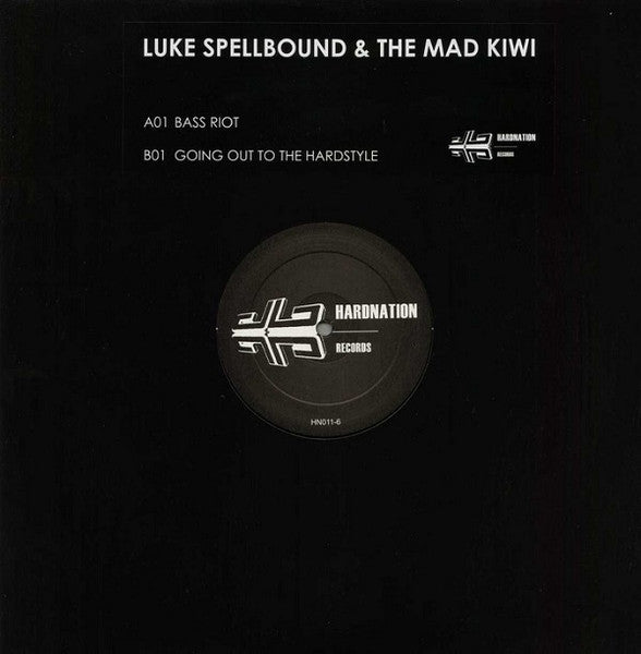 Luke Spellbound & The Mad Kiwi : Bass Riot (12")