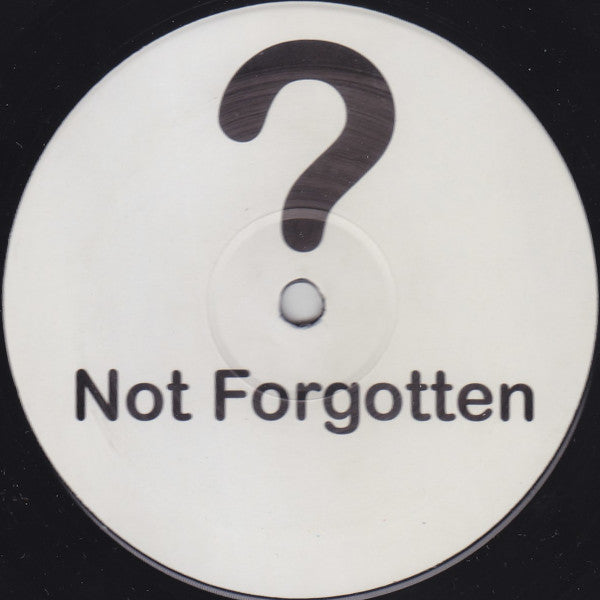 Leftfield : Not Forgotten (12", S/Sided, Unofficial)