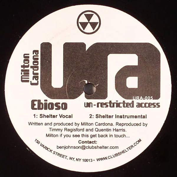 Milton Cardona : Ebioso (12")