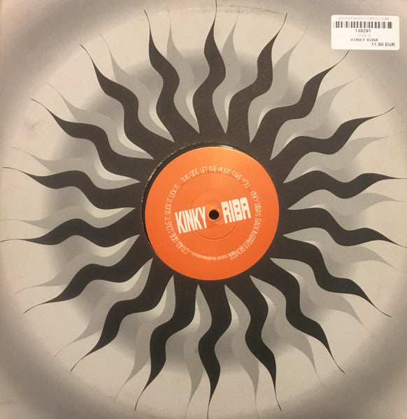Kinky Riba : Suck It. Lick It / Let The Music Take You (12")
