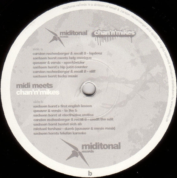 Various : Midi Meets Chan'n'Mikes (2x12")