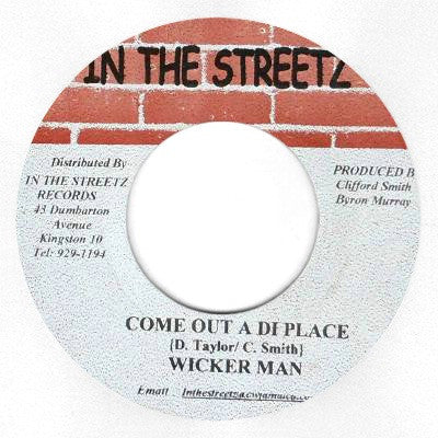 Keri / Wickerman : Diggin Me / Come Out A di Place (7")