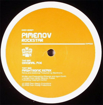 Pimenov : Rockstar (12")