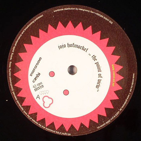 Jojo Hofmockel : The Point Of View (12")