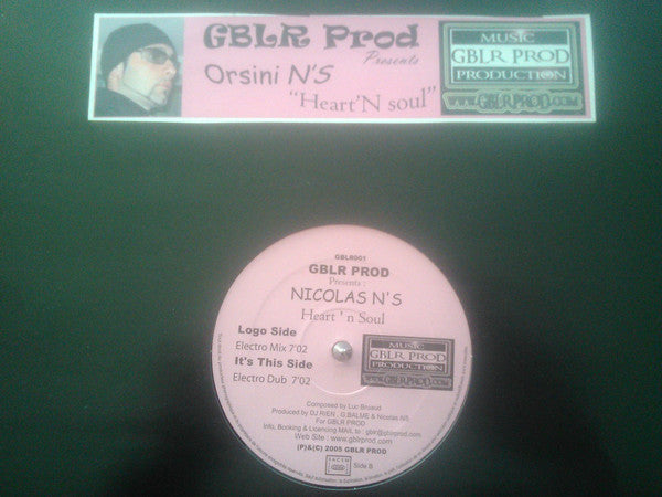 Nicolas NS : Heart'n Soul (12")