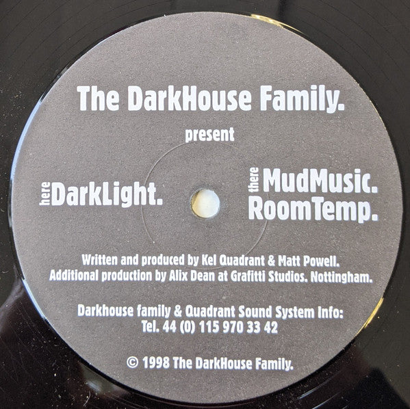 The Darkhouse Family : Darklight (12")