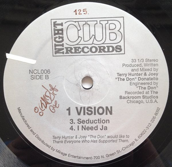 1 Vision : My Underground (12")