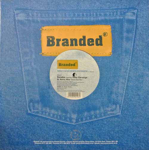 Paradox (16) featuring Tony Carneige* : No Matter What / Play The Game (12")