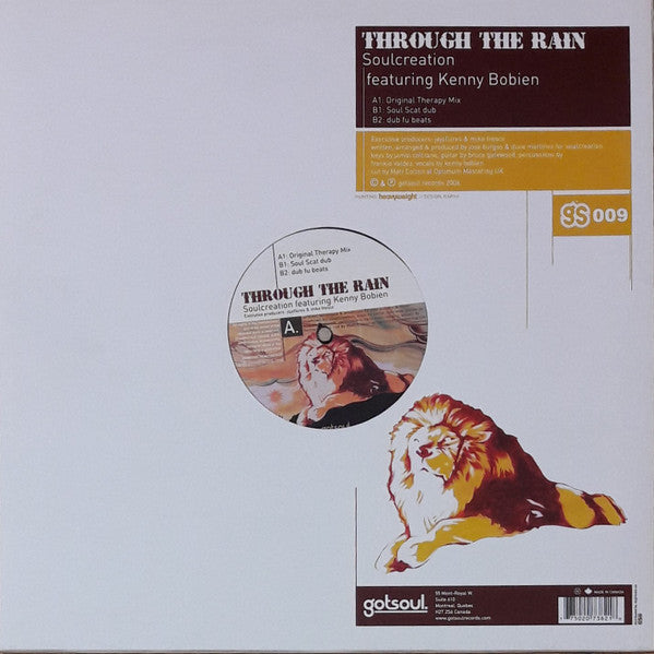 Soulcreation* Featuring Kenny Bobien : Through The Rain (12")