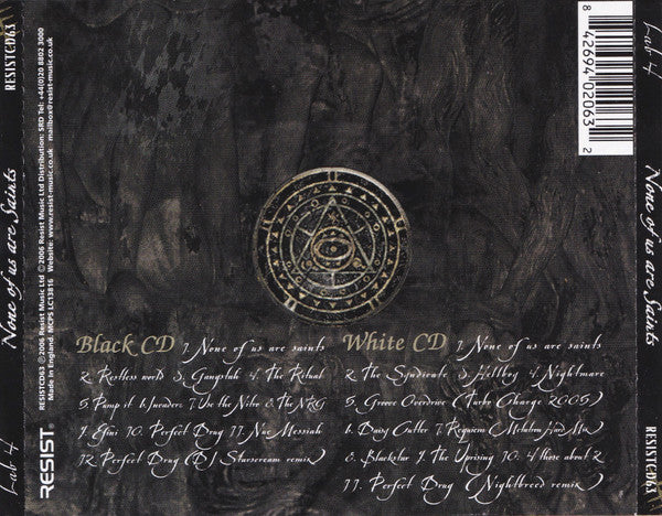 Lab 4 : None Of Us Are Saints (2xCD, Album)