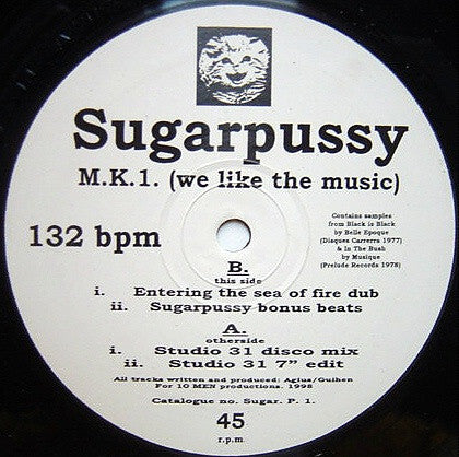 Sugarpussy : M.K.1. (We Like The Music) (12")