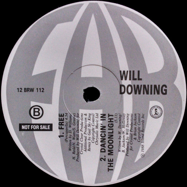 Will Downing : Free (12", Promo)