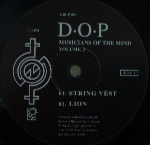 D·O·P* : Musicians Of The Mind · Volume 2 (2xLP)