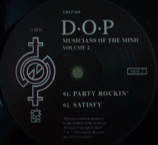 D·O·P* : Musicians Of The Mind · Volume 2 (2xLP)