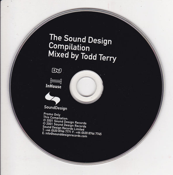 Todd Terry : The Sound Design Compilation (CD, Mixed, Promo)