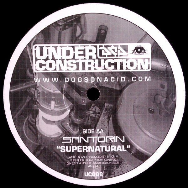 Santorin : Supernatural / Return Of Tomorrow (12")