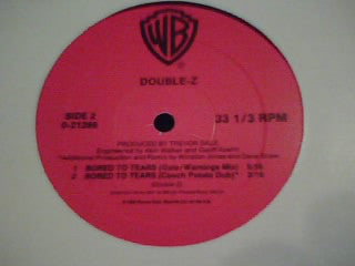 Double Z : Bored To Tears (12", Maxi)