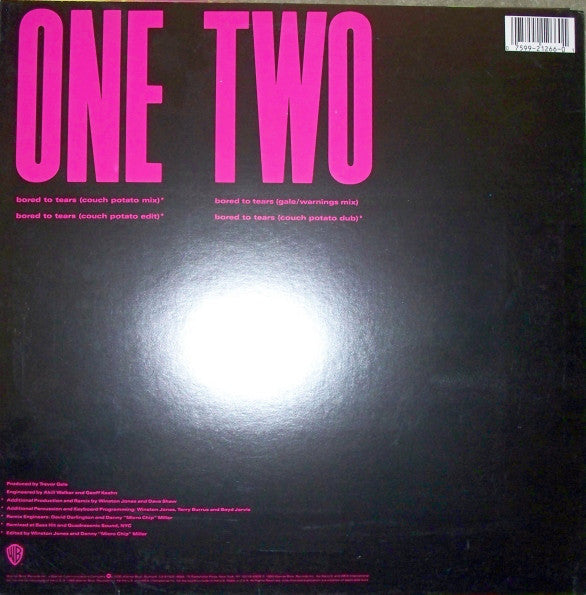 Double Z : Bored To Tears (12", Maxi)