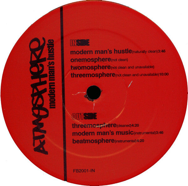 Atmosphere (2) : Modern Man's Hustle (12")
