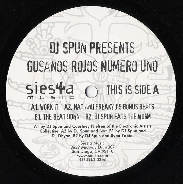 DJ Spun : Gusanos Rojos Numero Uno (12")