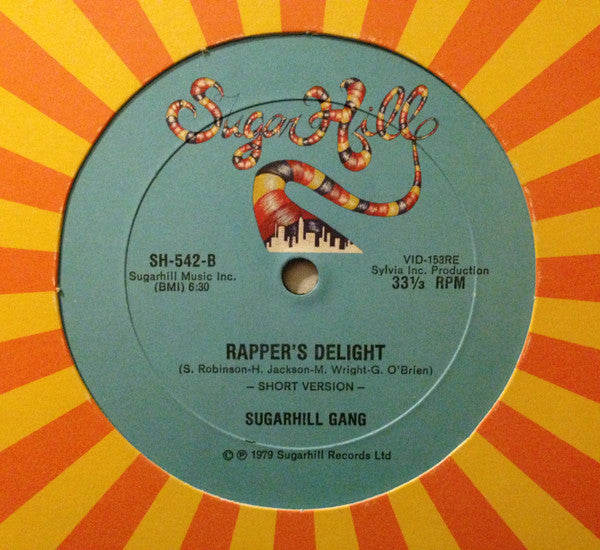 Sugarhill Gang : Rapper's Delight (12")