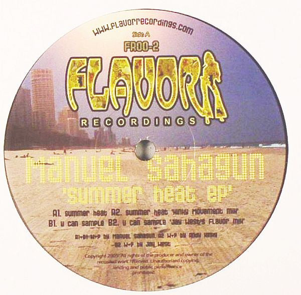 Manuel Sahagun : Summer Heat EP (12", EP)