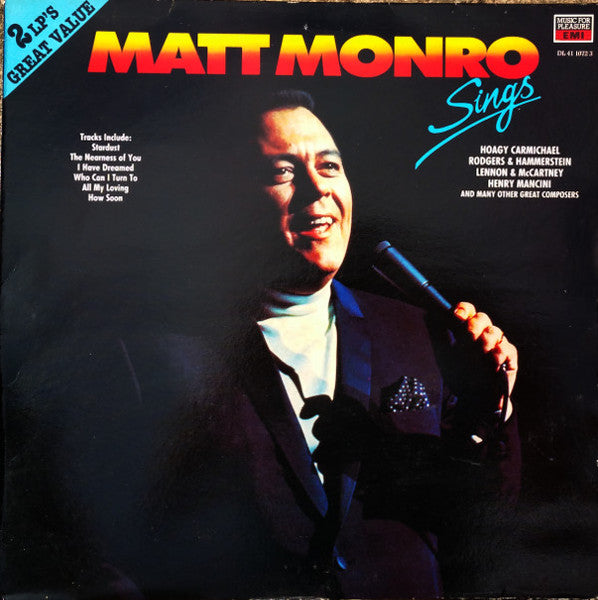 Matt Monro : Sings (2xLP, Album, Comp)