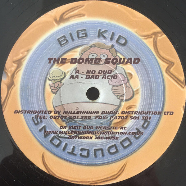The Bomb Squad (5) : No Dub / Bad Acid (12")