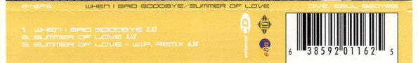 Steps : When I Said Goodbye / Summer Of Love (CD, Single, Enh, Nim)
