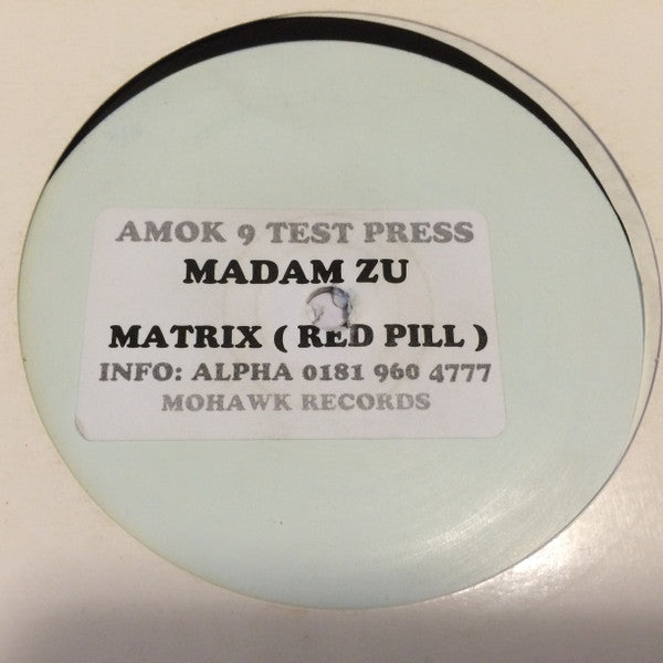 Madam Zu : Matrix (Red Pill) (12", TP, W/Lbl, Sti)