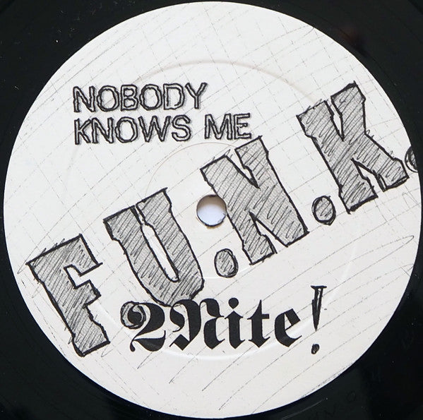 Nobody Knows Me : F.U.N.K. (12")