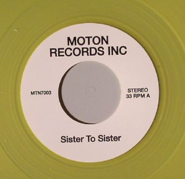 Unknown Artist : Sister To Sister / We Are The Sunset (7", Yel)