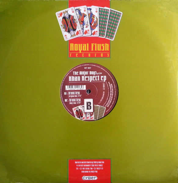 The Major Boys* : Khan Respect EP (12", EP)