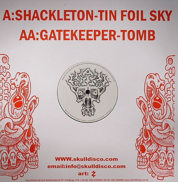 Shackleton & Gatekeeper (2) : Soundboy's Bones Get Buried In The Dirt Volume 1 (12")