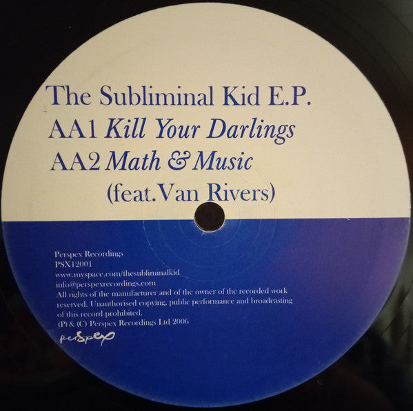 The Subliminal Kid : The Subliminal Kid EP (12", EP)