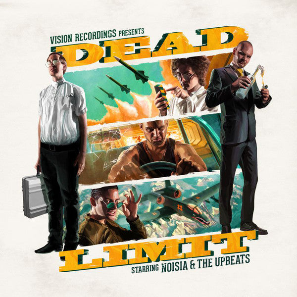 Noisia & The Upbeats : Dead Limit (2x12", EP)