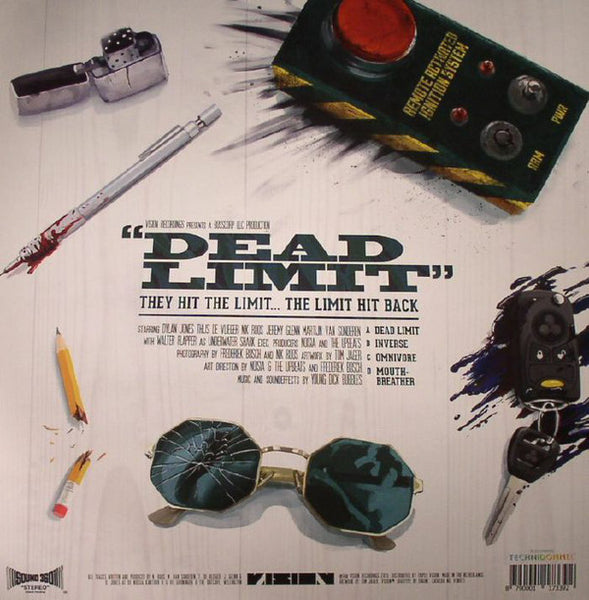 Noisia & The Upbeats : Dead Limit (2x12", EP)