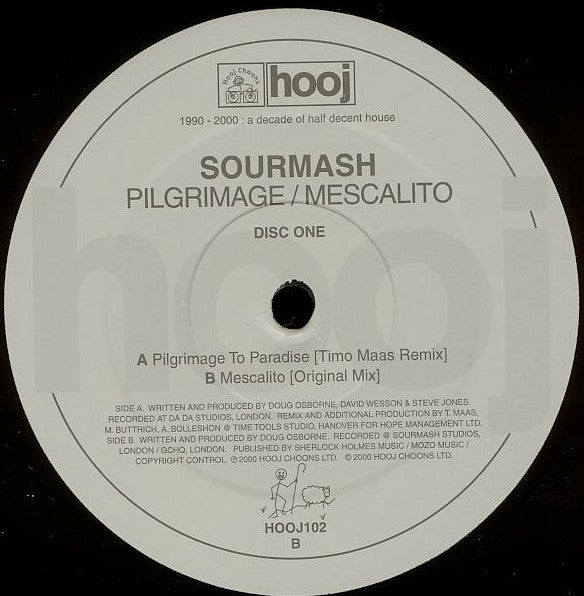 Sourmash : Pilgrimage / Mescalito (Disc One) (12")