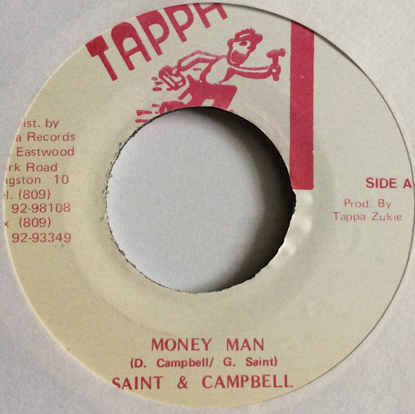 General Saint & Donovan Campbell : Money Man (7", Single)