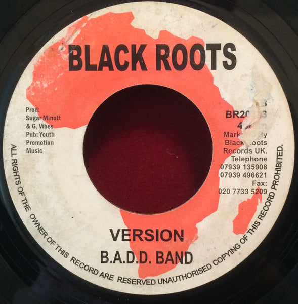 Sugar Minott, B.A.D.D. Band* : Nex To You (7")