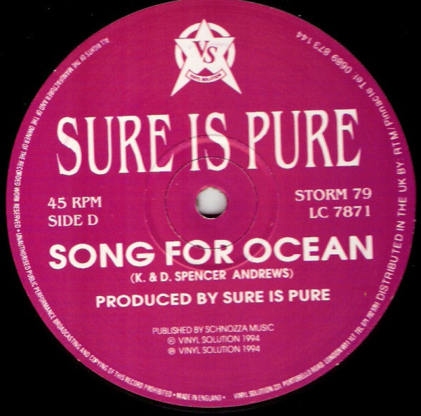 Sure Is Pure : The Out To Lunch EP (2x12", EP)