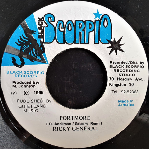 Ricky General : Portmore (7")