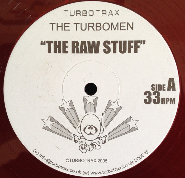 The Turbomen : The Raw Stuff (12", Cle)