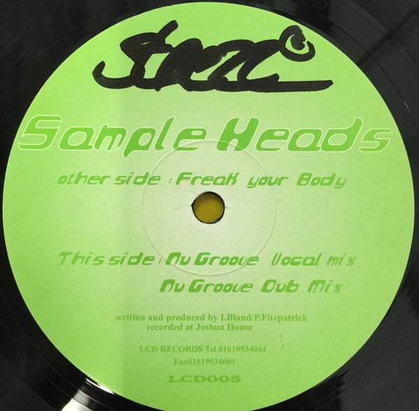 Sample Heads : Freak Your Body / Nu Groove (12")